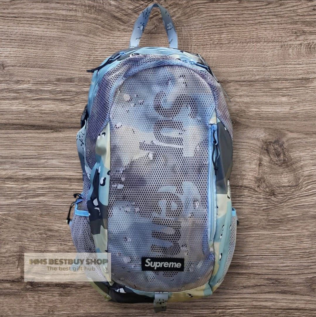 SS20 SUPREME BACKPACK (Category: Backpacks) located in Manila. Submitted by mms_bestshop (Listing ID 1361033586, Image 3). Description: 💯💯 Authentic💯💯 (What you see.! what you get.!) 100% direct seller💯 inclusion: tags, ziplock color: Blue,Red, Black With laptop compartment fit up to 15inch 100% water proof materials: nylon, Oxford limited stock only also available Lbc- Cash on delivery and cash on pick up Lalamove -same day cash on delivery