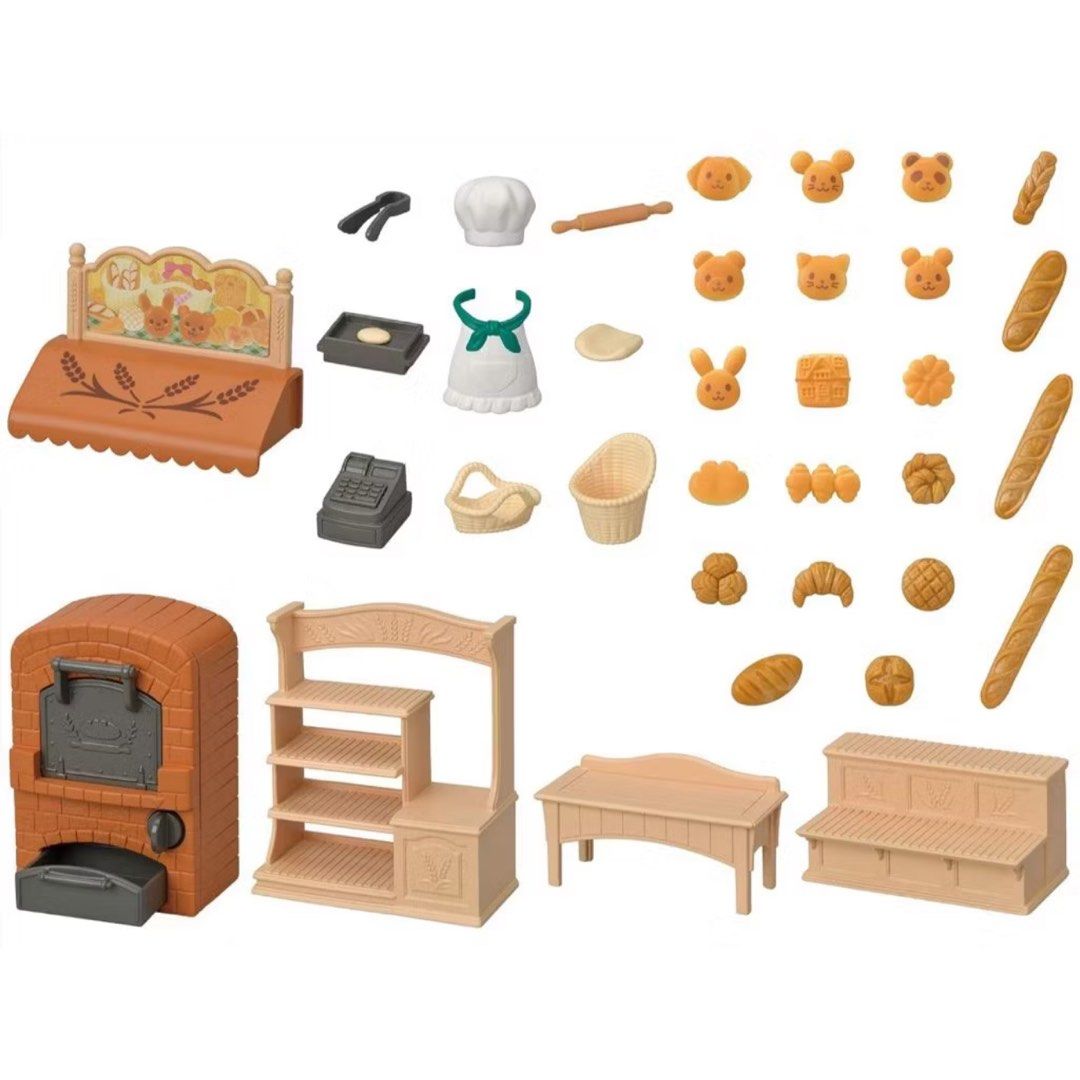 sylvanian families bakery set (Category: Kids Toys) located in Cainta. Submitted by ajae_ (Listing ID 1360983740, Image 3). Description: 🥖 brand new sealed 🥖 cand do sdd: makati/antipolo 🥖 gcash/maya/bdo 🥖 up for trade also, drop offers! .