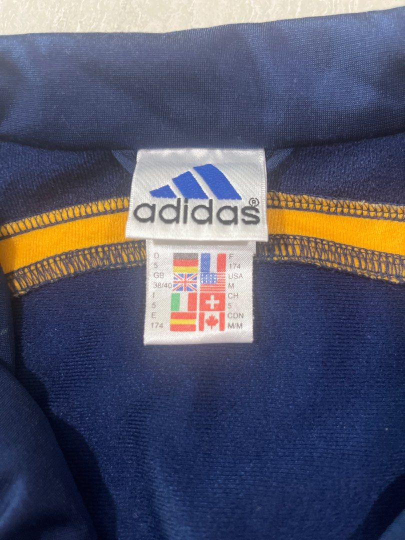 Vintage 98/99 Adidas Real Madrid Track Jacket (Category: Activewear) located in Singapore. Submitted by emerson98 (Listing ID 1360946887, Image 2). Description: Meetups only. Location open to discussion.