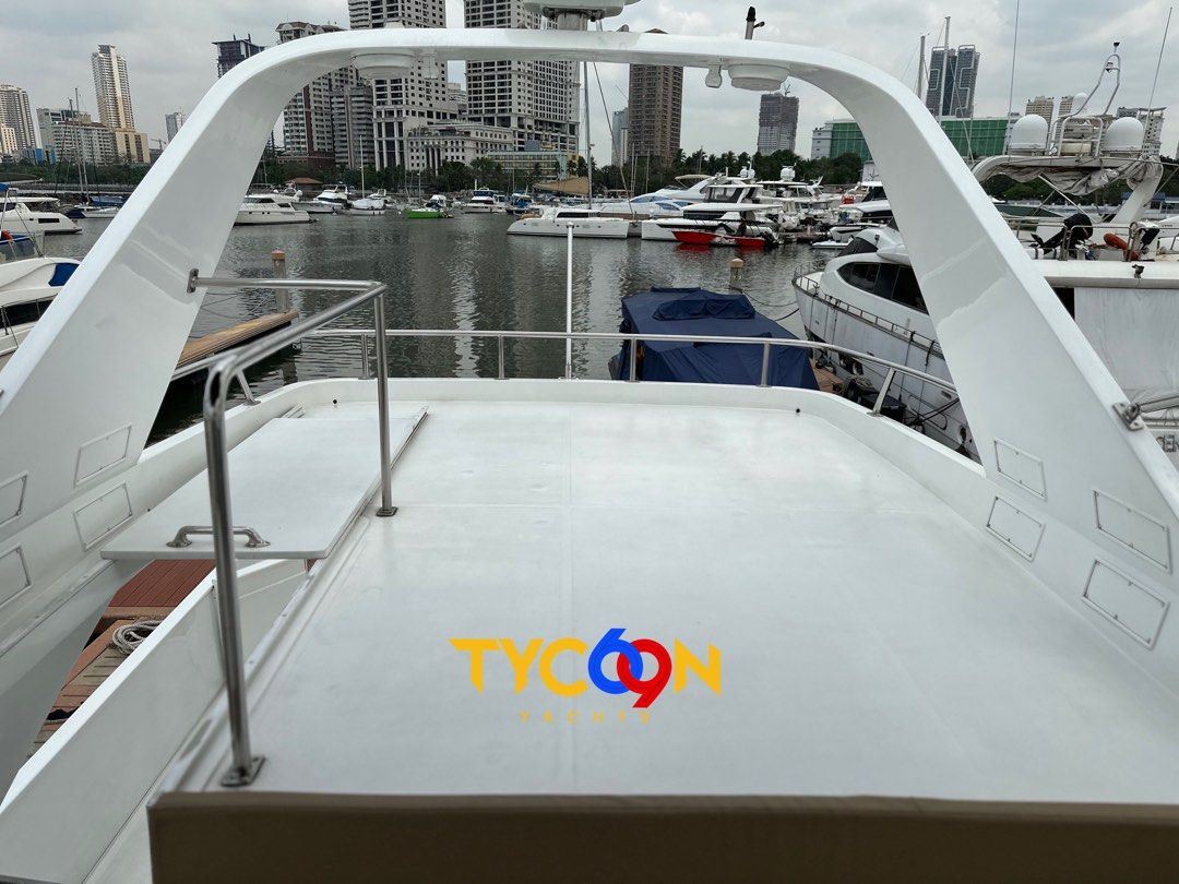 VITECH MARINE 60 FT YACHT (Category: Boats and Aircrafts) located in Pasig City. Submitted by tycoon.cars (Listing ID 1360936885, Image 3). Description: FOR SALE Vitech Marine, Taiwan 60 Footer 1994 Model Twin Perkins Engine 3 Cabins 2 T&B MESSAGE FOR INQUIRIES 📩.
