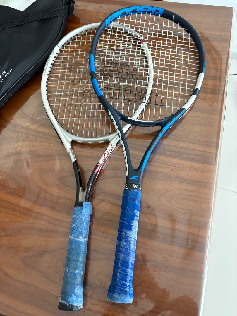 2 tennis rackets with 12 balls, Sports Equipment, Other Sports ...