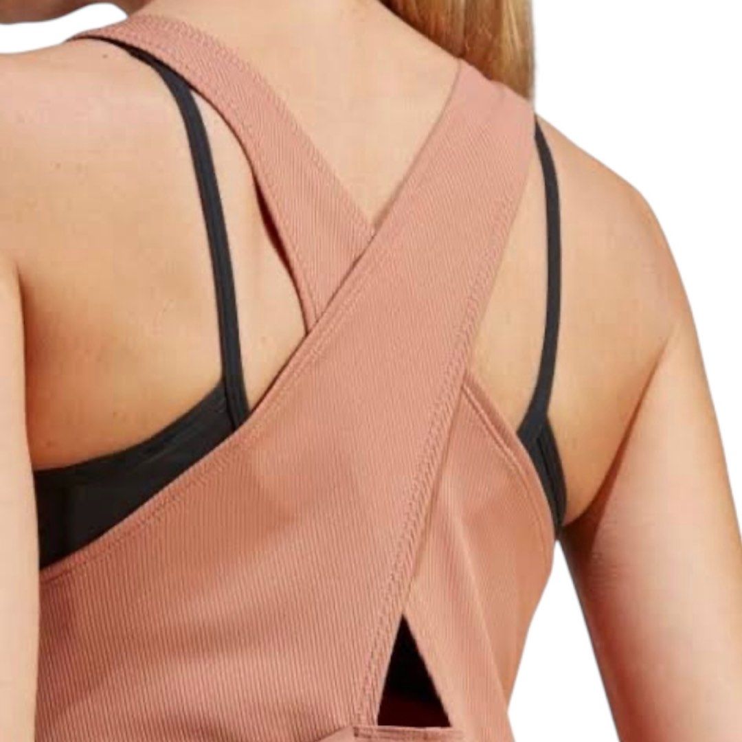 Adidas Studio Tank Top - Brown (Category: Activewear) located in Quezon City. Submitted by pricetakedown (Listing ID 1356081259, Image 3). Description: Adidas Studio Tank Top - Brown Php 899 only! ✖️SRP Php 1,900🧘‍♀️🏃‍♀️⛹️‍♀️ ✨Available in size M 💜 💯 Authentic and brand new ✅ Payment via Gcash, shipping to be booked by buyer 🚛 Nationwide shipping thru Flash Express 📌 Timog, Quezon City 💡Actual color may vary due to lighting 👌🏽On hand siz