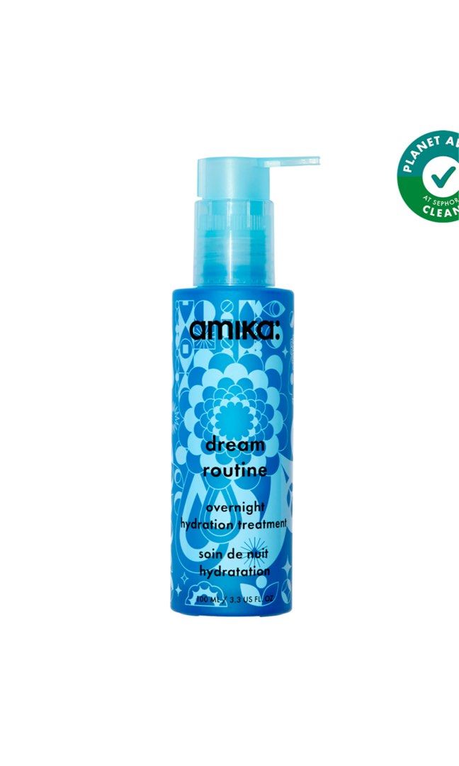 Amika Dream Routine Overnight Hydration Treatment 30ml (Category: Hair) located in Pasig City. Submitted by inah.budolera (Listing ID 1356199263, Image 1). Description: brand new! sealed pa from $eph0raaaaa full size costs 2,200 mini size / good for travel night hair mask.