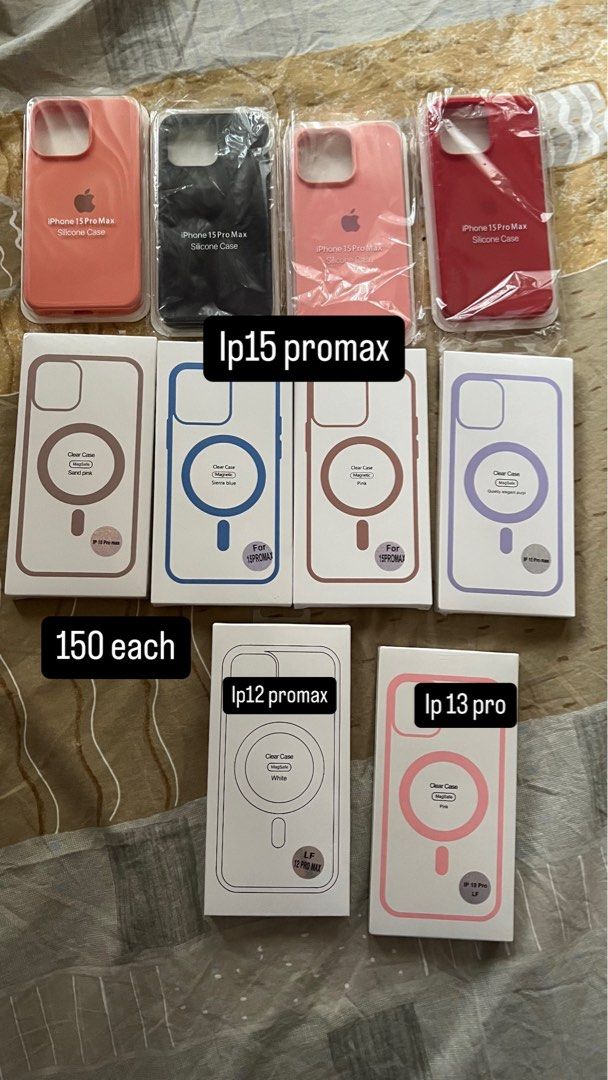 Apple Iphone 15 pro max case (Category: iPhone 15 Series) located in Manila. Submitted by shobskaryll2004 (Listing ID 1356064447, Image 1). Description: 150 each! All brand new:) Pm me for avail colors🥰 Loc: Manila.