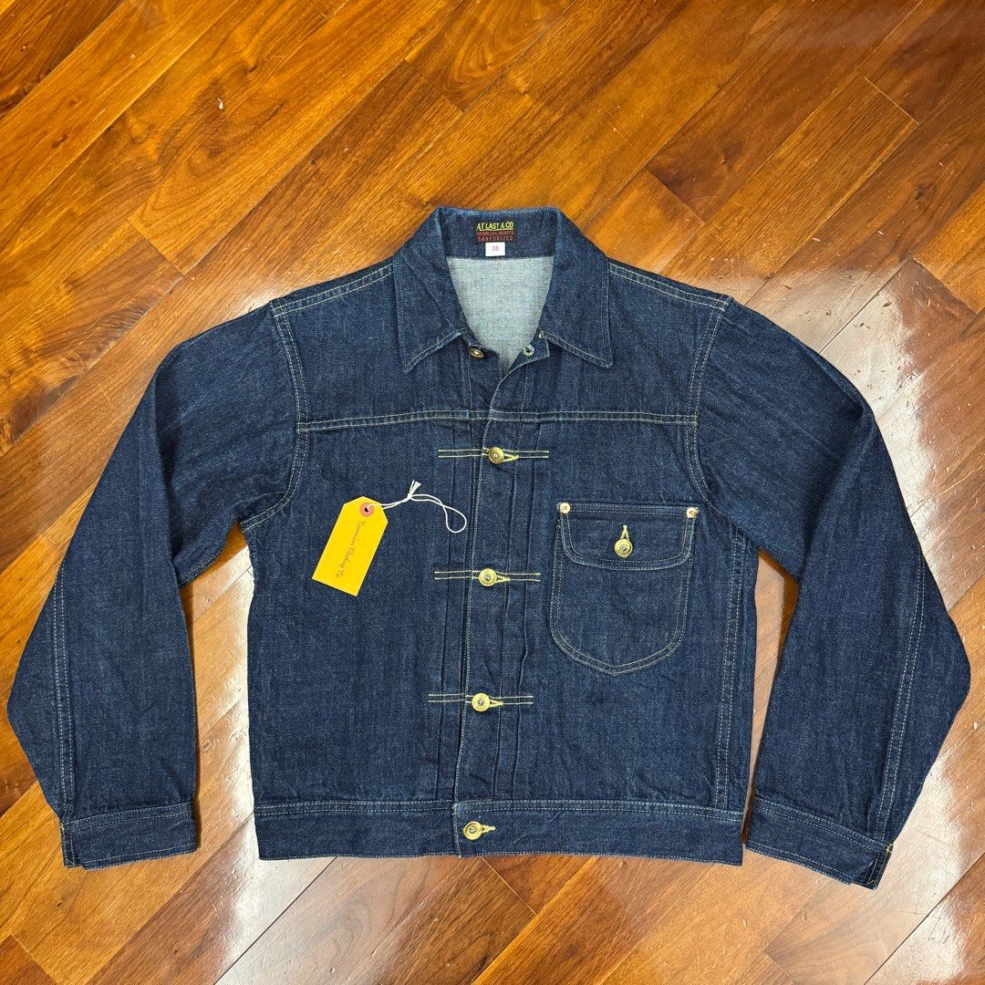 At Last & Co Lot 147J selvedge denim jacket size 38 Butcher