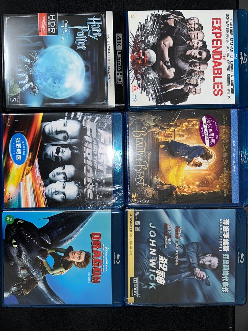 Blu-ray Bluray bd藍光, 興趣及遊戲, 音樂、樂器& 配件, 音樂與