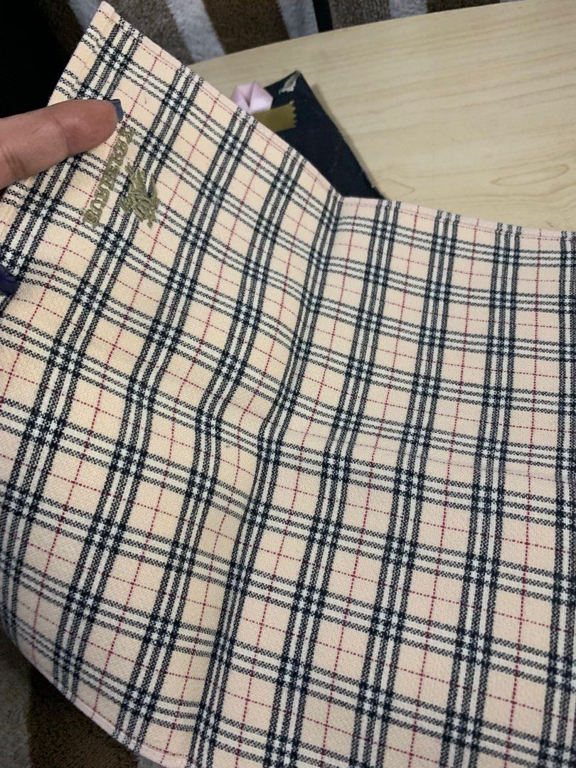 Burberry Bnew face towel (Category: Towels, Napkins & Holders) located in Cabanatuan. Submitted by mjluxxejapan (Listing ID 1356050814, Image 2). Description: Fixed price Bnew details posted approx 9.5”x9.5” meas cotton makapal .