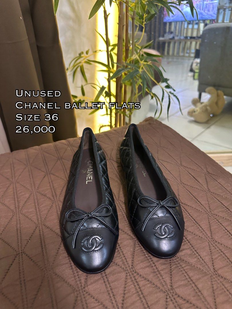 Chanel ballet flats (Category: Sneakers & Footwear) located in Quezon City. Submitted by authenticpreloveeedph (Listing ID 1356073060, Image 1). Description: .