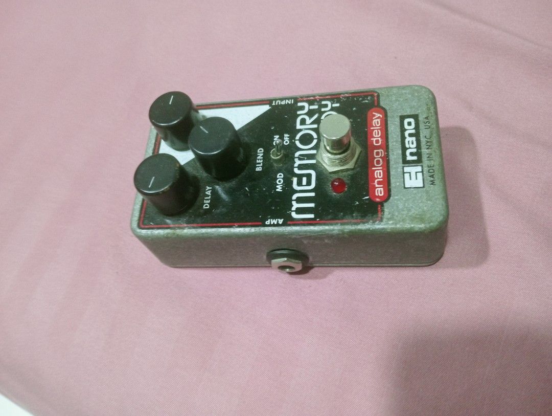 Delay effect (Category: Music Accessories) located in Singapore. Submitted by carwrongoni (Listing ID 1356128106, Image 2). Description: 9v battery free delivery.