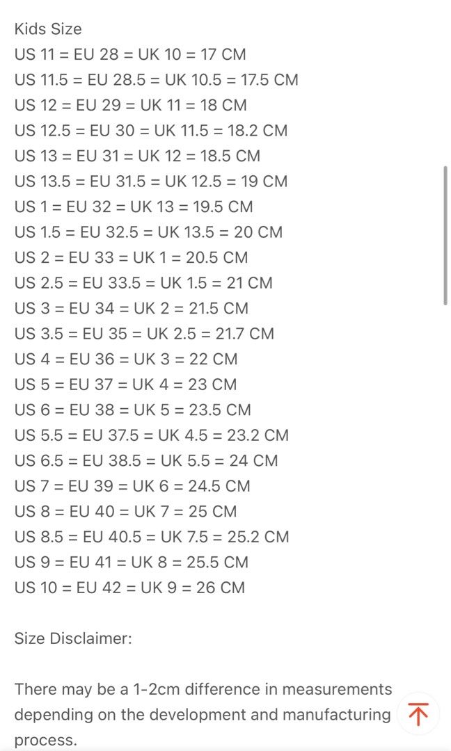 Doc Martin Doc Martens Size Conversion Footwear Doc Martens Size