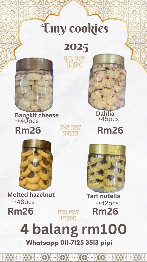 Emy cookies 2025 ps by pipi, Food & Drinks, Fresh Produce on Carousell