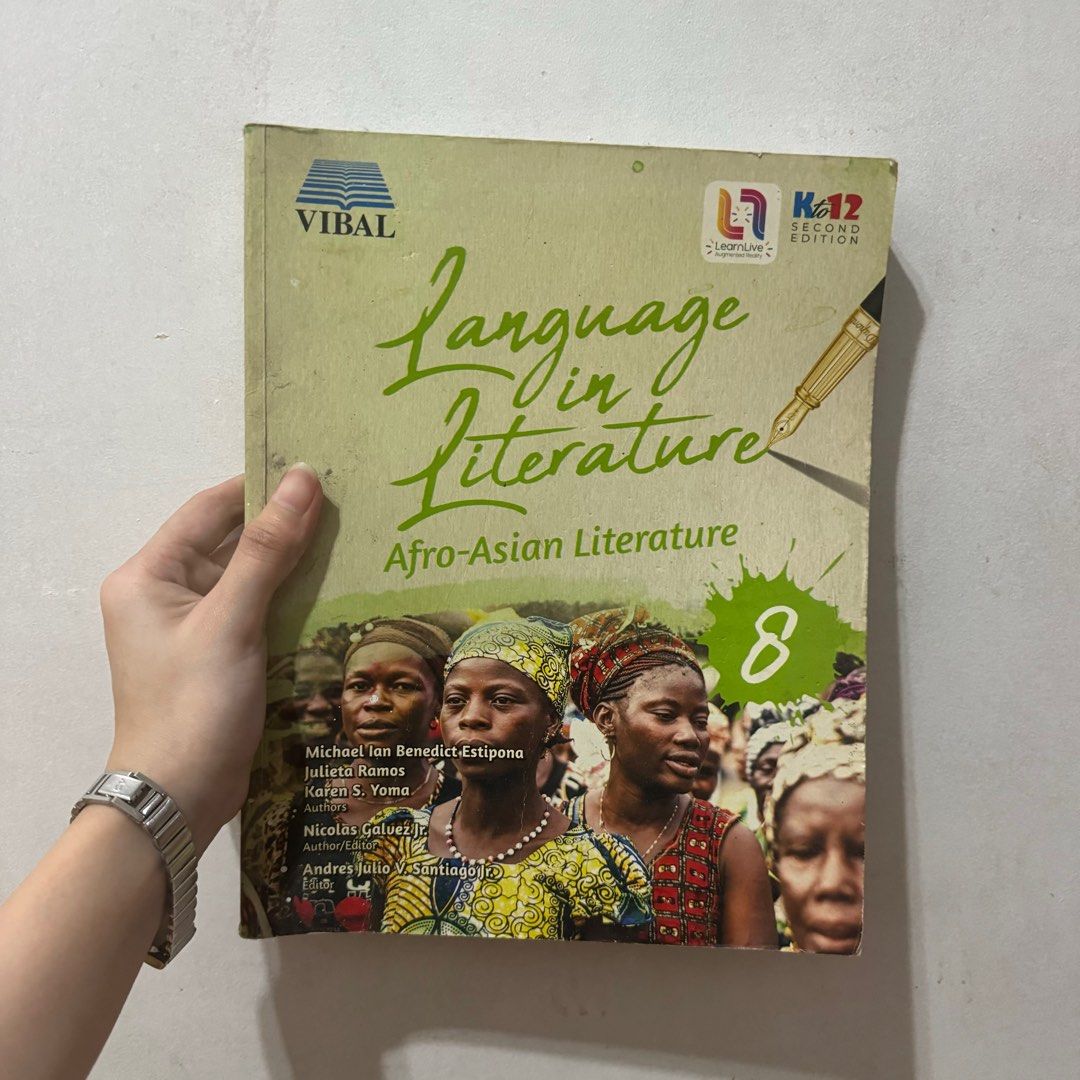 [Grade 8] Language in Literature Book (Category: Textbooks) located in Manila. Submitted by tkilla (Listing ID 1356182442, Image 1). Description: .