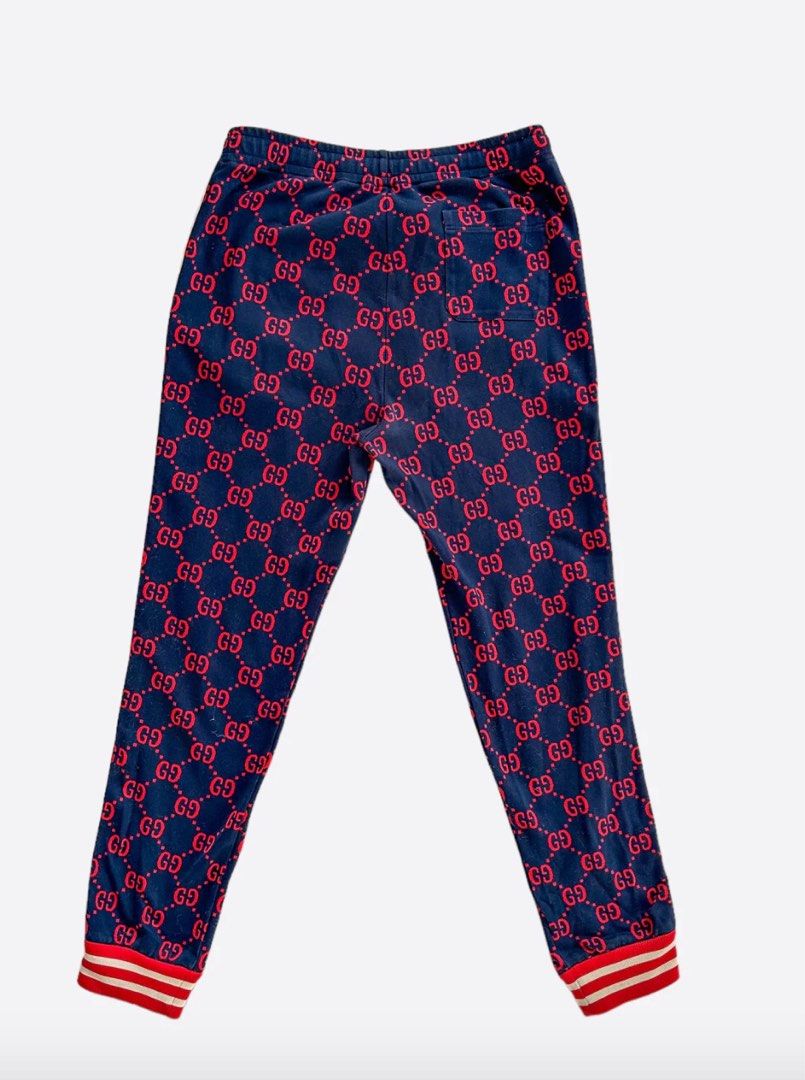Gucci GG Jogging Pants (Category: Luxury Apparel) located in Pasig City. Submitted by capsulecollection (Listing ID 1356070135, Image 2). Description: Gucci GG Jacquard Jogging Pants Made in Italy 100% Cotton.