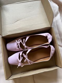 GVN Label Agnes Mary Janes in Bubblegum Pink not Zara Mango H&M Miu Carino Renegade Folk