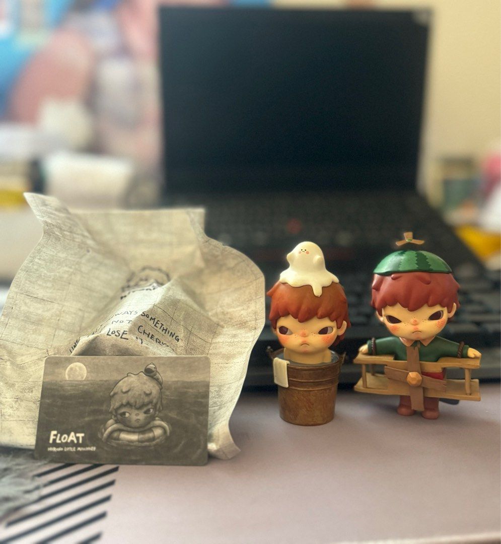Hirono LM (Category: Designer & Blind Box Toys) located in Gapan. Submitted by colvg (Listing ID 1356128859, Image 1). Description: WTS Hirono Little Mischief ✅ The Aviator - 600 ✅ Boiling Frog - 600 ✅ Float - 500 Take all 1500 LOC: Nueva Ecija 🚚: Jnt or meet up gapan area.