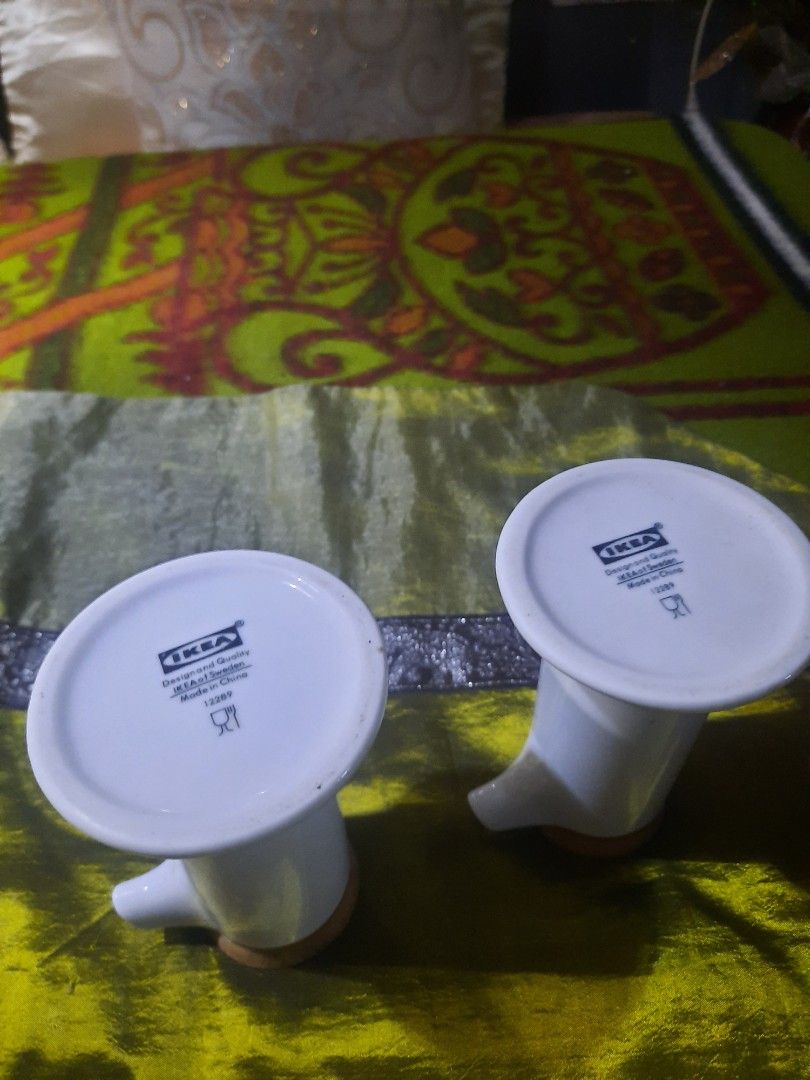 Ikea swedish ceramic condiments jar with lid 4.2x3" per pc (Category: Food Organization & Storage) located in Manila. Submitted by luckycharm_215 (Listing ID 1356136157, Image 3). Description: price per pc or take all for less.