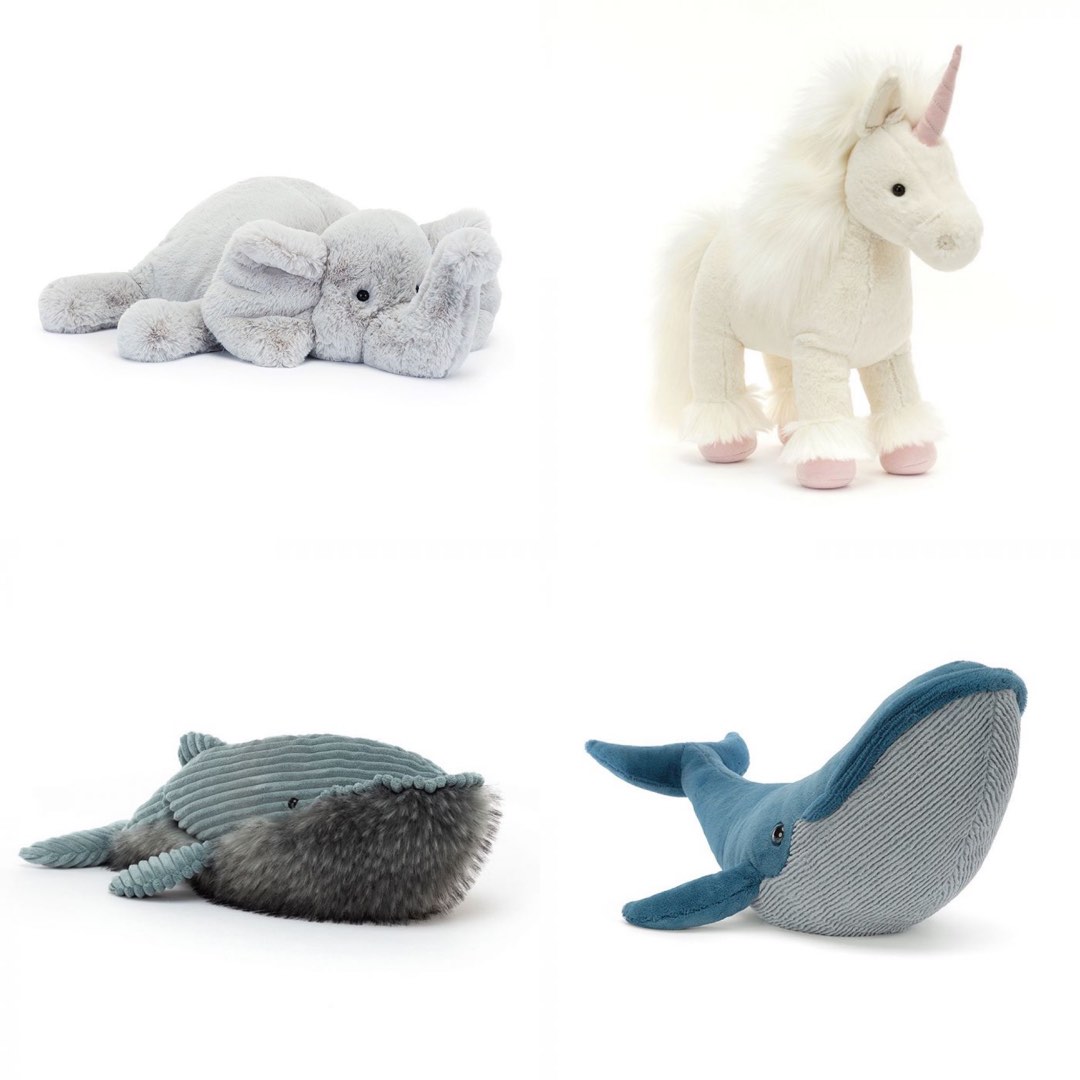 Jellycat Peluche Peluche Jellycat Isadora Unicornio Blanco Jellycat  Isadora Unicorn Blancos Pink