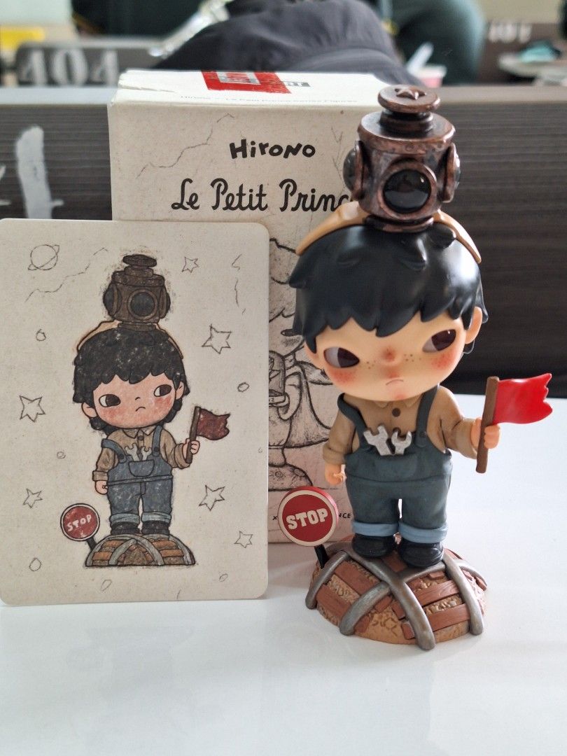 Kubo & Hirono fs (Category: Designer & Blind Box Toys) located in Caloocan City. Submitted by mrbery (Listing ID 1356067198, Image 2). Description: Selling as Set po both for 1k lahat po open bottom mint condition Kubo (Eternal Amber) Hirono (Switchman) rfs: need funds for school 😭 loc: Caloocan near MCU.
