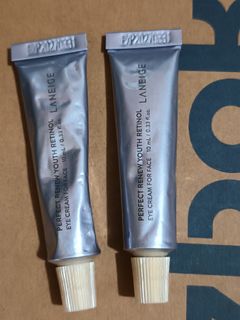 laneige Perfect Renew Youth Retinole eye cream緊緻塑顏重點抗皺眼霜每支10ml每支50元到期日2027年64215242232195110