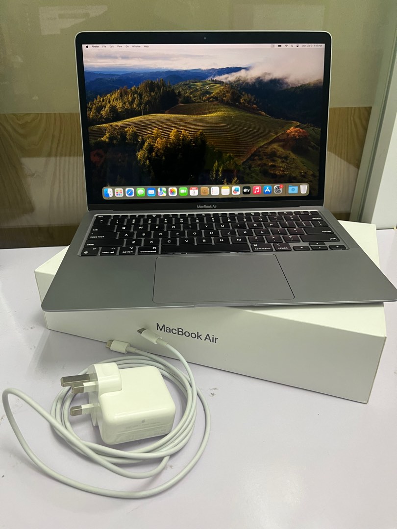 MacBook Air M1 Full Set Box (Condition 10/10 Like NEW), Computers ...