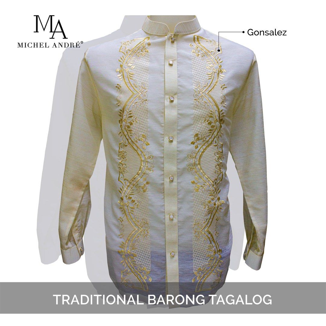 Michael André Traditional Barong Tagalog (Category: Coats, Jackets and Outerwear) located in Quezon City. Submitted by zelkriz (Listing ID 1356052014, Image 1). Description: Used only once. .