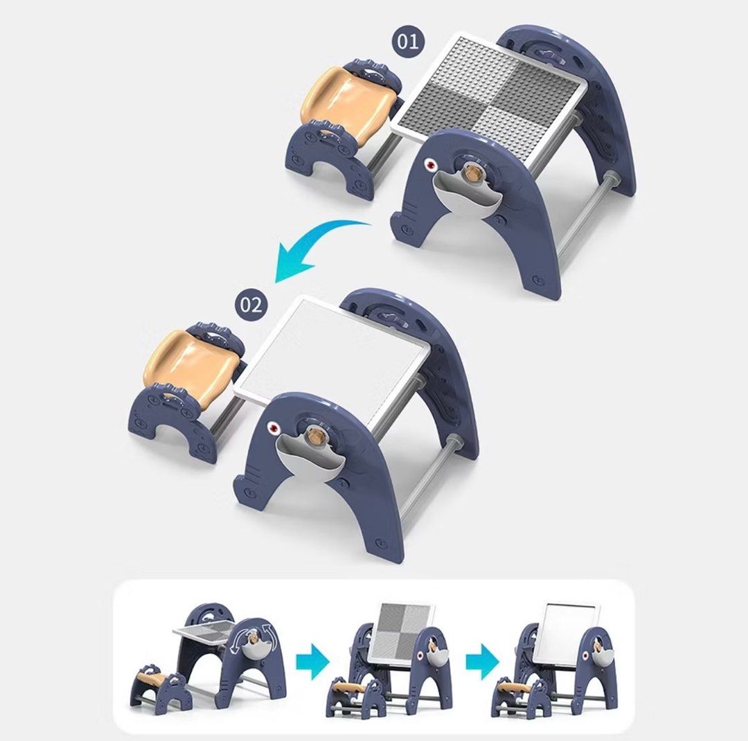 MULTIFUNCTIONAL LEARNING TABLE (Category: Kids' Tables & Chairs) located in Singapore. Submitted by lkv_2 (Listing ID 1356058327, Image 5). Description: BNIB .