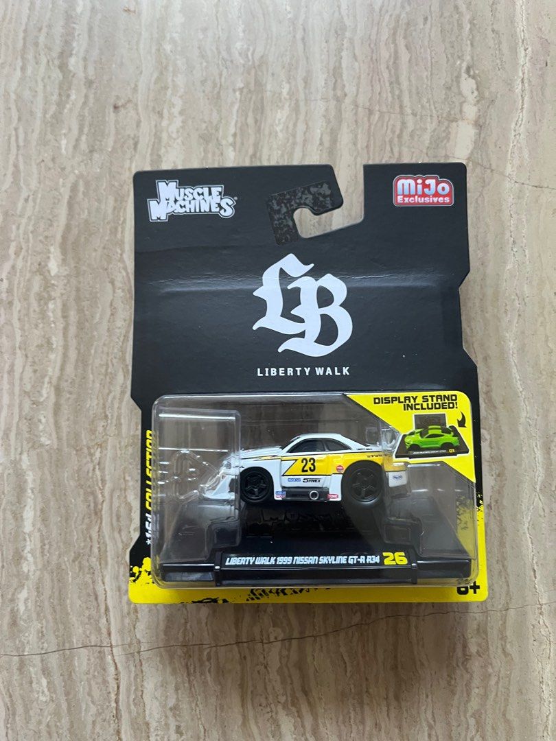 MUSCLE MACHINES BLACK EDITION AND LIBERTY WALK NISSAN SKYLINE GT-R R34 ...