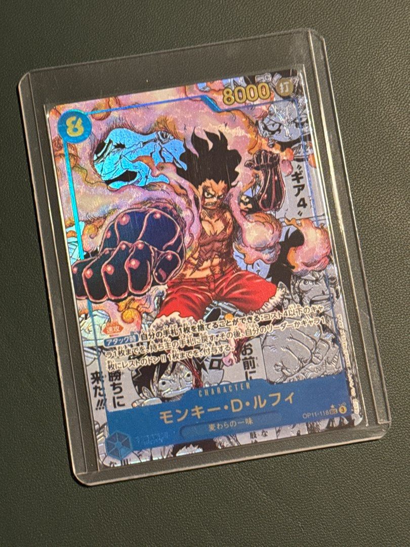 ONE PIECE (OP) - POTENTIAL PSA 10 Manga Luffy (Category: Toys & Games) located in Singapore. Submitted by elipsis (Listing ID 1356207127, Image 1). Description: ONE PIECE (OP) 11 MANGA LUFFY MINT PSA 10 POTENTIAL.