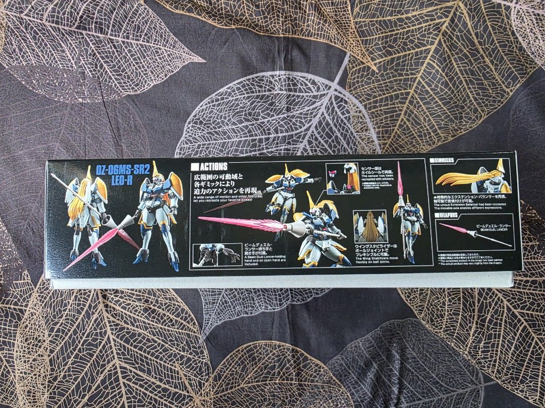 P-BANDAI HG 1/144 Leo-R New Mobile Report Gundam Wing Dual Story: G-Unit (Category: Gundam & Model Kits) located in Caloocan City. Submitted by merrykicksandcollectibles (Listing ID 1356093392, Image 2). Description: ✅ 100% Authentic & Original ✅ Brand New 💰 Price: ₱1,400 (Fixed) 📦 Box condition shown in images ⚠️ No last-price inquiries – they will be ignored. No response = Not interested..