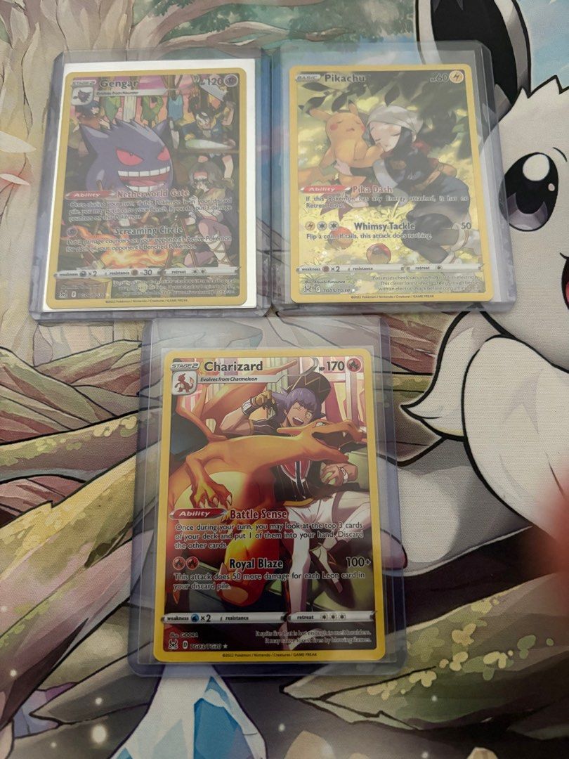 Genger Razor Pokémon Lost Origin Genger Pikachu Charizard Tg, Hobbies & Toys, Toys ...