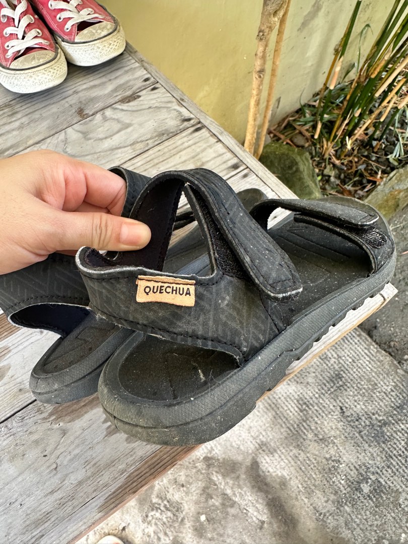 slipper slides with strap