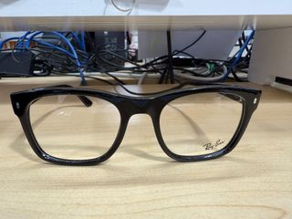 Ray Ban框架眼鏡中性亮黑色Wayfarer眼鏡架 RX7228 2000 55碼629585727587851120