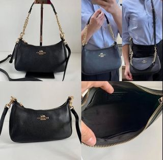 SALE! COACH TERI SHOULDER BAG. IN BLACK