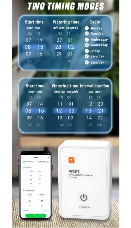 Smart Wifi Garden Control Watering Device Automatic Water Drip ...