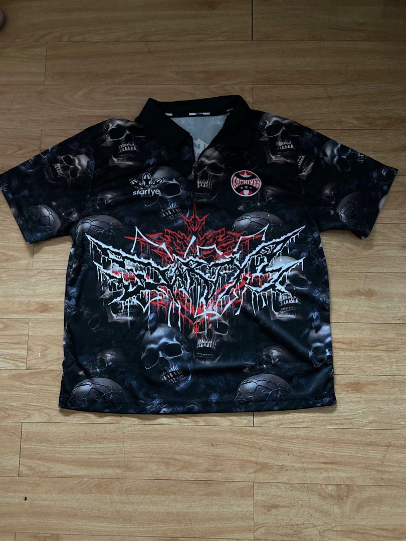 Starfye cyberskull (Category: Tshirts & Polo Shirts ) located in Manila. Submitted by kaiwooslaya (Listing ID 1356120419, Image 1). Description: length - 26 width - 23 .