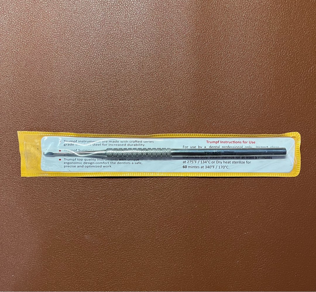 Trumpf Straight Chisel (Single-ended), Health & Nutrition, Medical ...