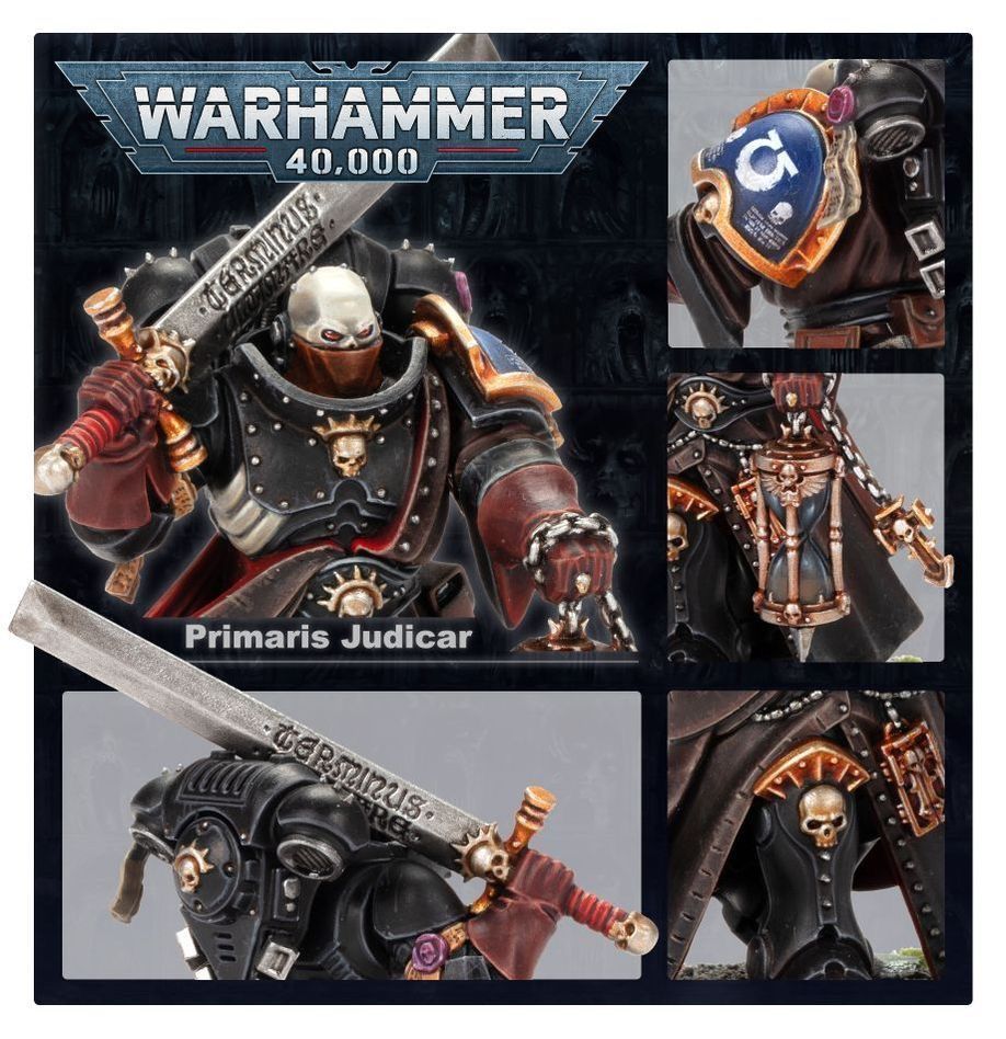 Warhammer 40k Judiciar W/Absolver Pistol & Blade Compare On E-pard - Foto 9