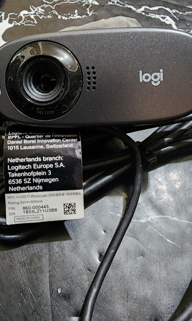 Webcam Logitech (Category: Webcams) located in Marikina City. Submitted by itgadgetman (Listing ID 1356126809, Image 1). Description: well used.