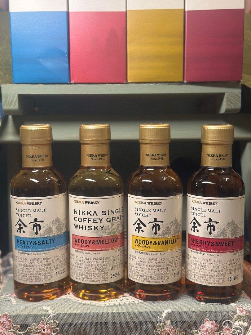 余市蒸餾所限定(180ml )一set, 嘢食& 嘢飲, 酒精飲料- Carousell