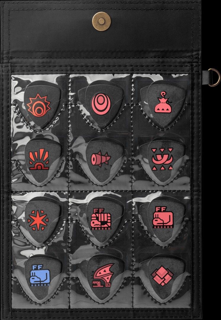 その他 Monster Hunter Collaboration Pick-case _fender_x_monster_hunter_colla