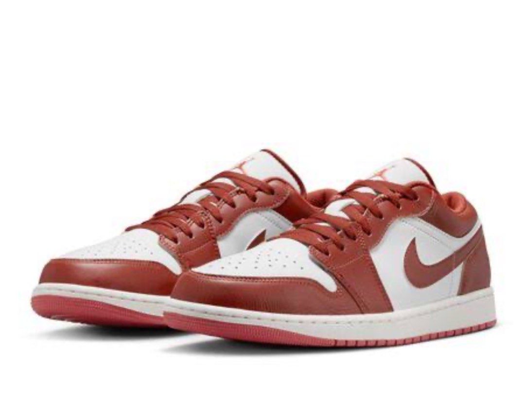 Air Jordan 1 White Dune Red (Category: Sneakers) located in Paranaque City. Submitted by mcab_ (Listing ID 1361165005, Image 1). Description: Size 5 Used twice Comes with box Rfs: decluttering.