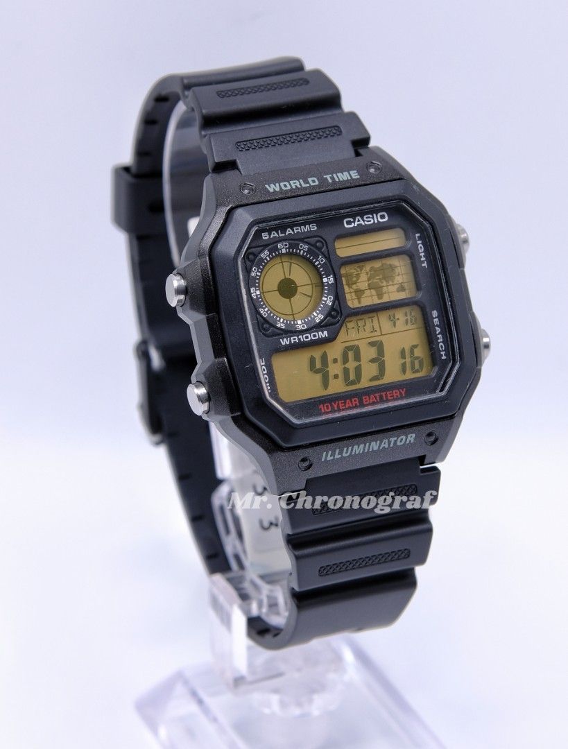 Casio AE-1200 CASIO MOD (Category: Men's Watches) located in Manila. Submitted by rafael_lesaguis (Listing ID 1361102162, Image 2). Description: CASIO AE-1200 COLOR MOD (Other case, strap and color combinations also available for pre-order. Please message my page Mr.Chronograf for more details) Downpayment of 1k to proceed with order. 2-3 days to complete. ORIGINAL MONEY BACK GUARANTEE IF PROVEN FAKE 1-YEAR WARRANTY BRANDNEW 10/10 Condition Color