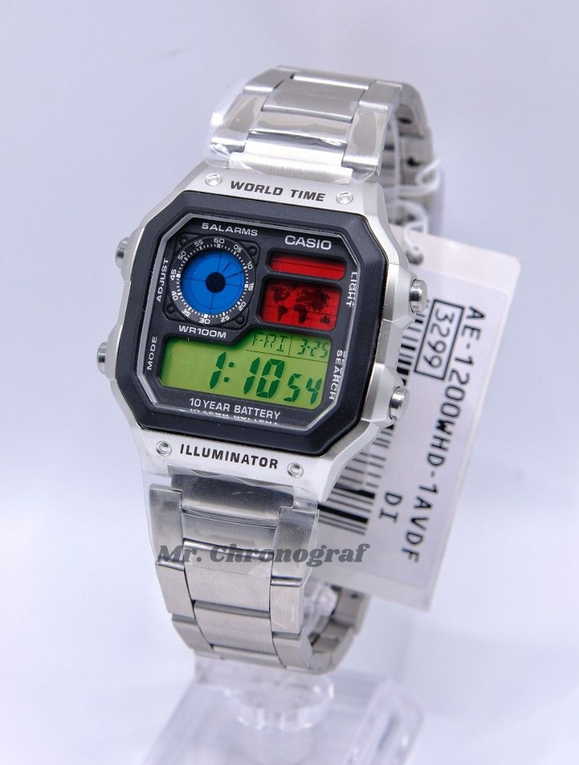 Casio AE-1200 Color Mod (Category: Men's Watches) located in Manila. Submitted by rafael_lesaguis (Listing ID 1361060002, Image 3). Description: CASIO AE-1200 COLOR MOD (Other case, strap and color combinations also available for pre-order) Downpayment of 1k to proceed with order. 2-3 days to complete. ORIGINAL MONEY BACK GUARANTEE IF PROVEN FAKE 1-YEAR WARRANTY BRANDNEW 10/10 Condition Color Mod - ₱3,000 Stock Watch - ₱2,500 Mall SRP without mod
