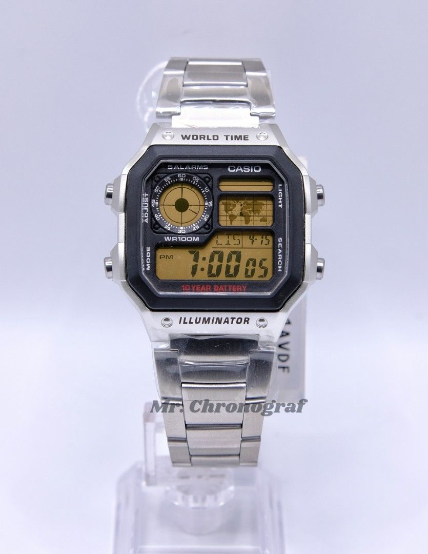 Casio AE-1200 COLOR MOD (Category: Men's Watches) located in Manila. Submitted by rafael_lesaguis (Listing ID 1361060219, Image 1). Description: CASIO AE-1200 COLOR MOD (Other case, strap and color combinations also available for pre-order) Downpayment of 1k to proceed with order. 2-3 days to complete. ORIGINAL MONEY BACK GUARANTEE IF PROVEN FAKE 1-YEAR WARRANTY BRANDNEW 10/10 Condition Color Mod - ₱3,000 Stock Watch - ₱2,500 Mall SRP without mod