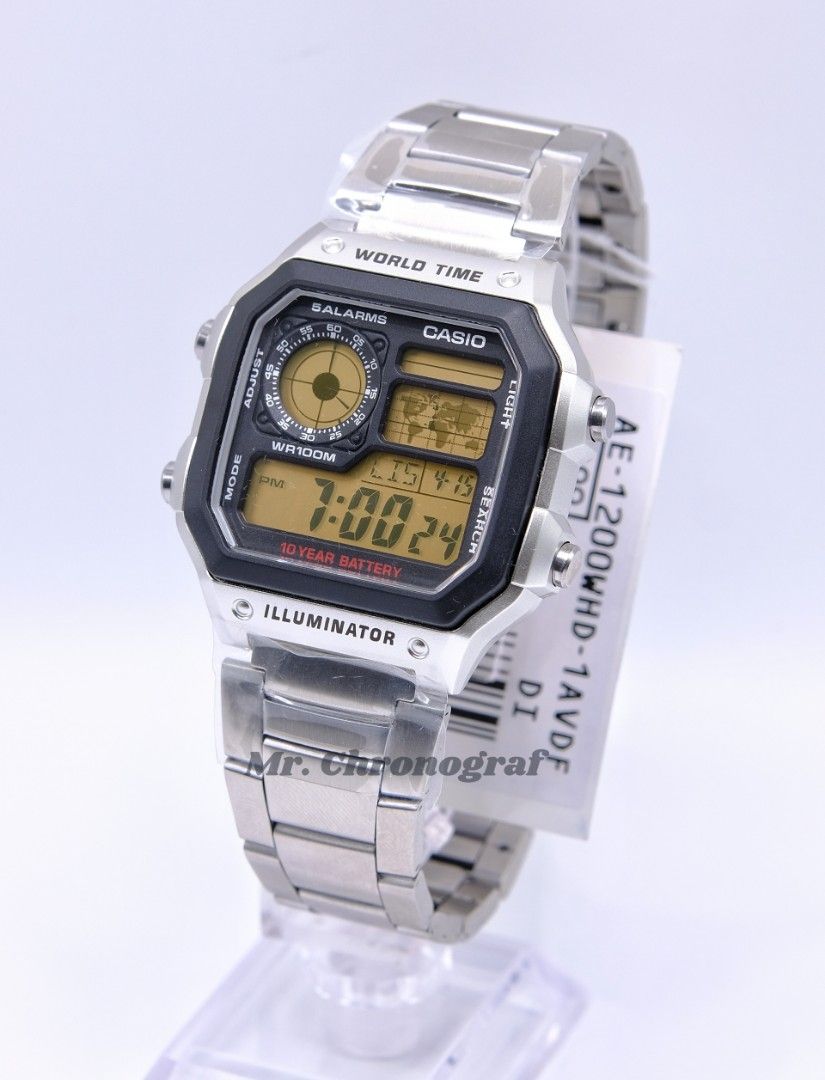 Casio AE-1200 COLOR MOD (Category: Men's Watches) located in Manila. Submitted by rafael_lesaguis (Listing ID 1361060219, Image 3). Description: CASIO AE-1200 COLOR MOD (Other case, strap and color combinations also available for pre-order) Downpayment of 1k to proceed with order. 2-3 days to complete. ORIGINAL MONEY BACK GUARANTEE IF PROVEN FAKE 1-YEAR WARRANTY BRANDNEW 10/10 Condition Color Mod - ₱3,000 Stock Watch - ₱2,500 Mall SRP without mod