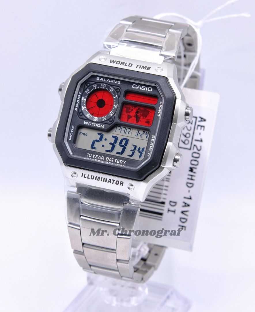Casio AE-1200 COLOR MOD (Category: Men's Watches) located in Manila. Submitted by rafael_lesaguis (Listing ID 1361060369, Image 3). Description: CASIO AE-1200 COLOR MOD (Other case, strap and color combinations also available for pre-order) Downpayment of 1k to proceed with order. 2-3 days to complete. ORIGINAL MONEY BACK GUARANTEE IF PROVEN FAKE 1-YEAR WARRANTY BRANDNEW 10/10 Condition Color Mod - ₱3,000 Stock Watch - ₱2,500 Mall SRP without mod