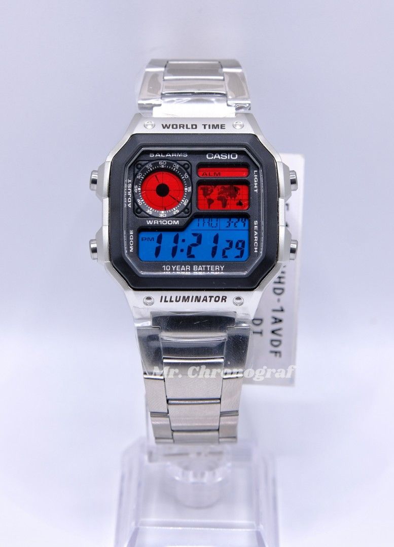 Casio AE-1200 COLOR MOD (Category: Men's Watches) located in Manila. Submitted by rafael_lesaguis (Listing ID 1361060766, Image 1). Description: CASIO AE-1200 COLOR MOD (Other case, strap and color combinations also available for pre-order) Downpayment of 1k to proceed with order. 2-3 days to complete. ORIGINAL MONEY BACK GUARANTEE IF PROVEN FAKE 1-YEAR WARRANTY BRANDNEW 10/10 Condition Color Mod - ₱3,000 Stock Watch - ₱2,500 Mall SRP without mod