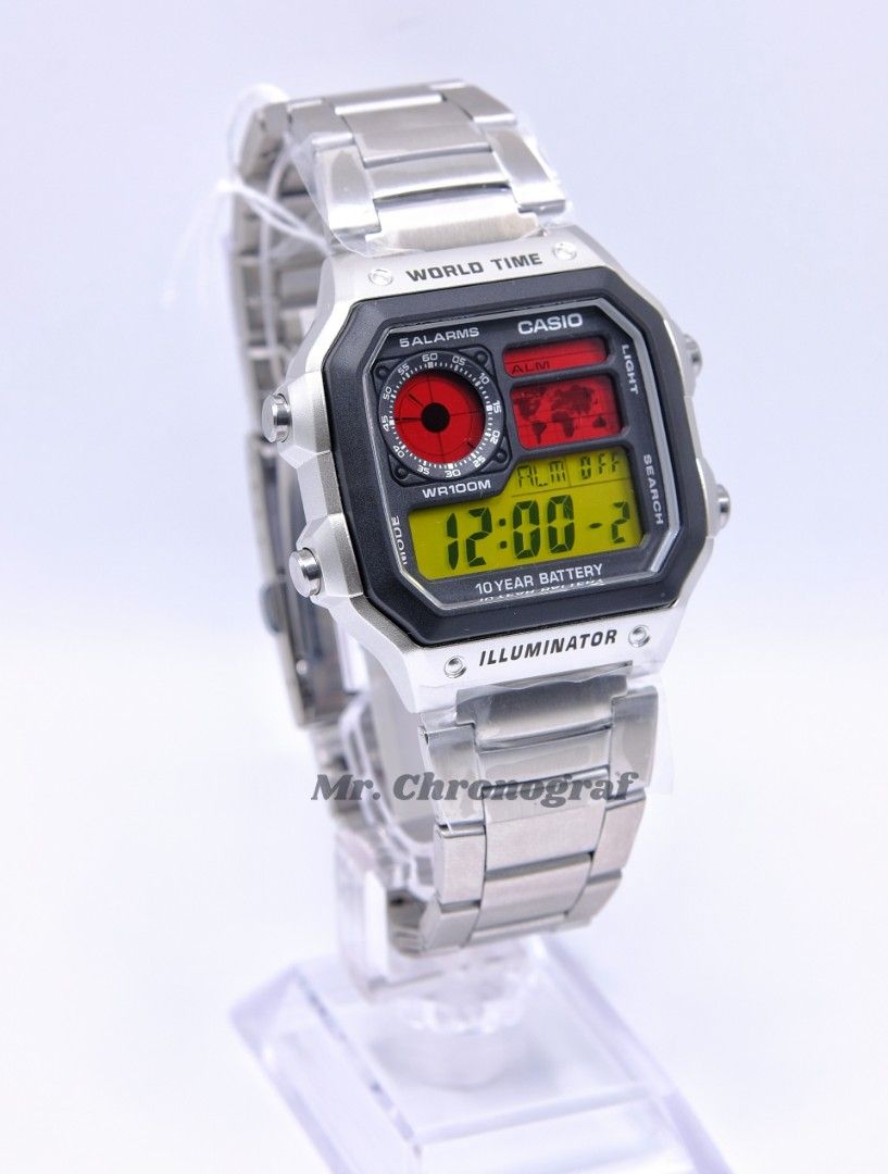 Casio AE-1200 COLOR MOD (Category: Men's Watches) located in Manila. Submitted by rafael_lesaguis (Listing ID 1361060910, Image 2). Description: CASIO AE-1200 COLOR MOD (Other case, strap and color combinations also available for pre-order) Downpayment of 1k to proceed with order. 2-3 days to complete. ORIGINAL MONEY BACK GUARANTEE IF PROVEN FAKE 1-YEAR WARRANTY BRANDNEW 10/10 Condition Color Mod - ₱3,000 Stock Watch - ₱2,500 Mall SRP without mod