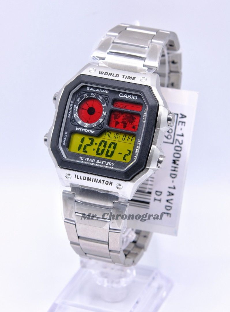Casio AE-1200 COLOR MOD (Category: Men's Watches) located in Manila. Submitted by rafael_lesaguis (Listing ID 1361060910, Image 3). Description: CASIO AE-1200 COLOR MOD (Other case, strap and color combinations also available for pre-order) Downpayment of 1k to proceed with order. 2-3 days to complete. ORIGINAL MONEY BACK GUARANTEE IF PROVEN FAKE 1-YEAR WARRANTY BRANDNEW 10/10 Condition Color Mod - ₱3,000 Stock Watch - ₱2,500 Mall SRP without mod