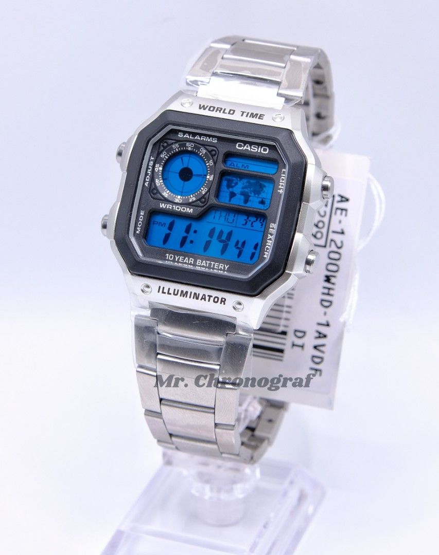 Casio AE-1200 COLOR MOD (Category: Men's Watches) located in Manila. Submitted by rafael_lesaguis (Listing ID 1361061217, Image 3). Description: CASIO AE-1200 COLOR MOD (Other case, strap and color combinations also available for pre-order. Please message my page Mr.Chronograf for more details) Downpayment of 1k to proceed with order. 2-3 days to complete. ORIGINAL MONEY BACK GUARANTEE IF PROVEN FAKE 1-YEAR WARRANTY BRANDNEW 10/10 Condition Color